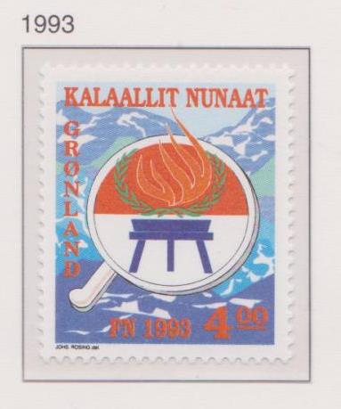 Гренландия 1993, № 230, Межд. Год Коренных Жителей, 1 марка